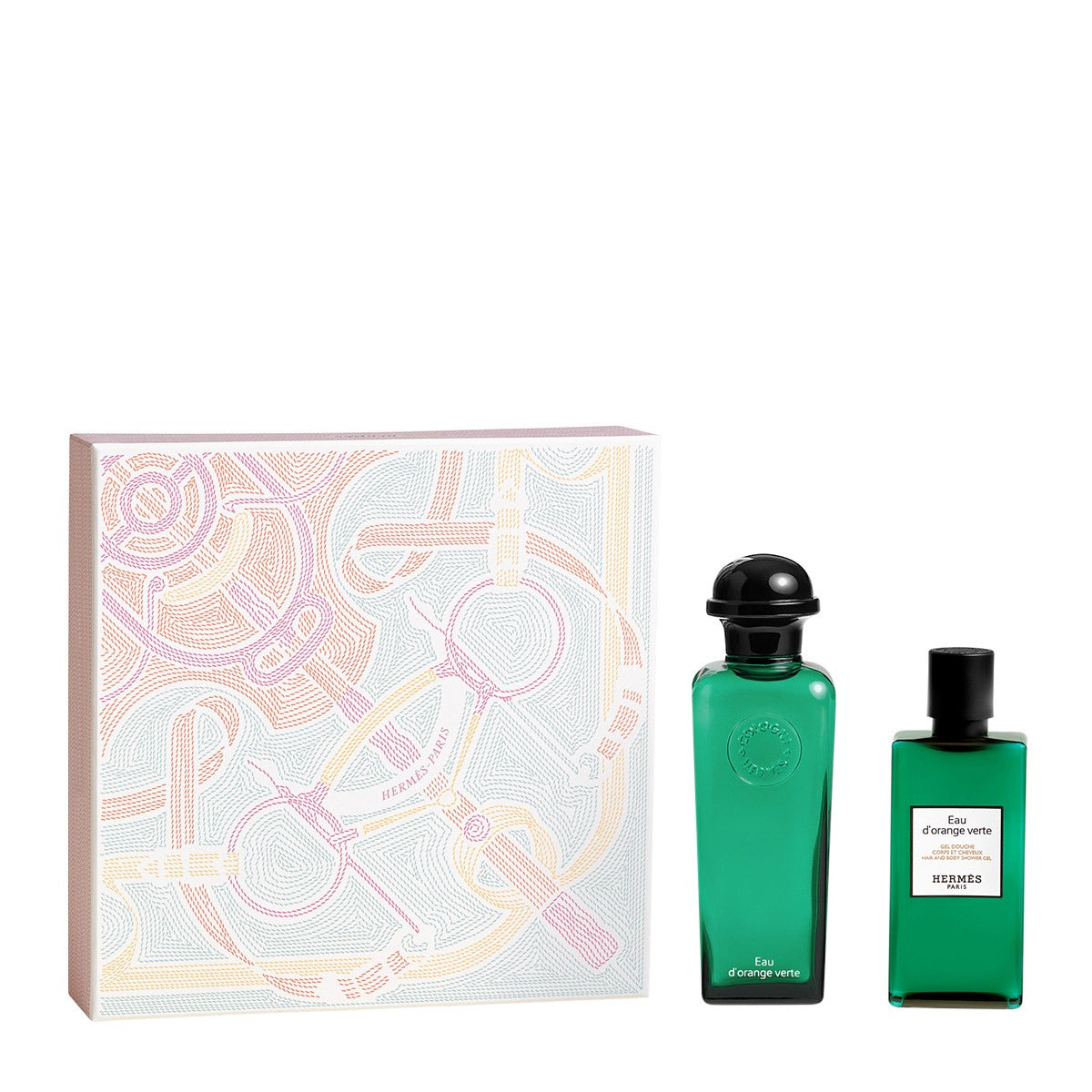 HERMÈS EAU D'ORANGE VERTE CASE 2 pcs