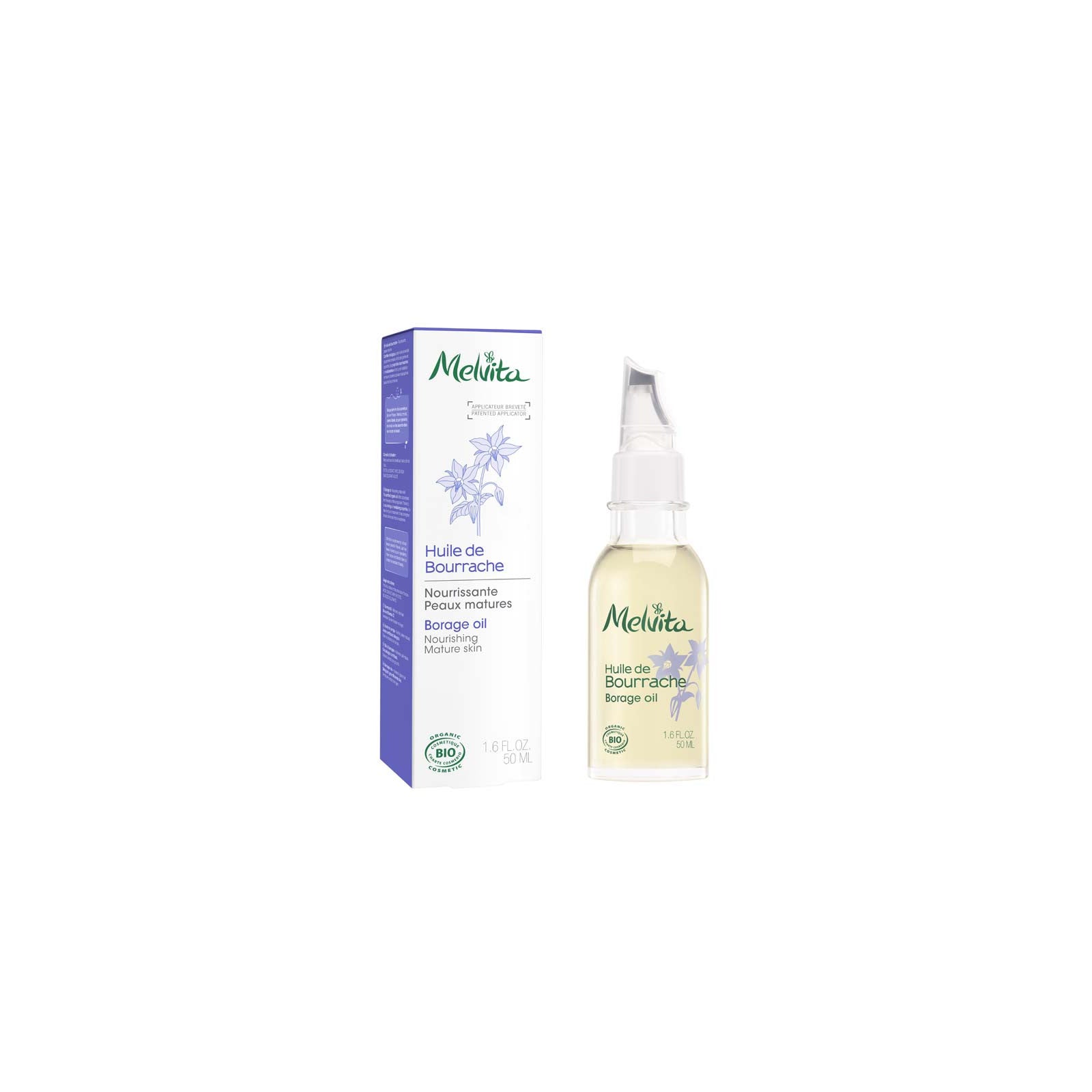 MELVITA BEAUTY OILS bourrache oil 50 ml