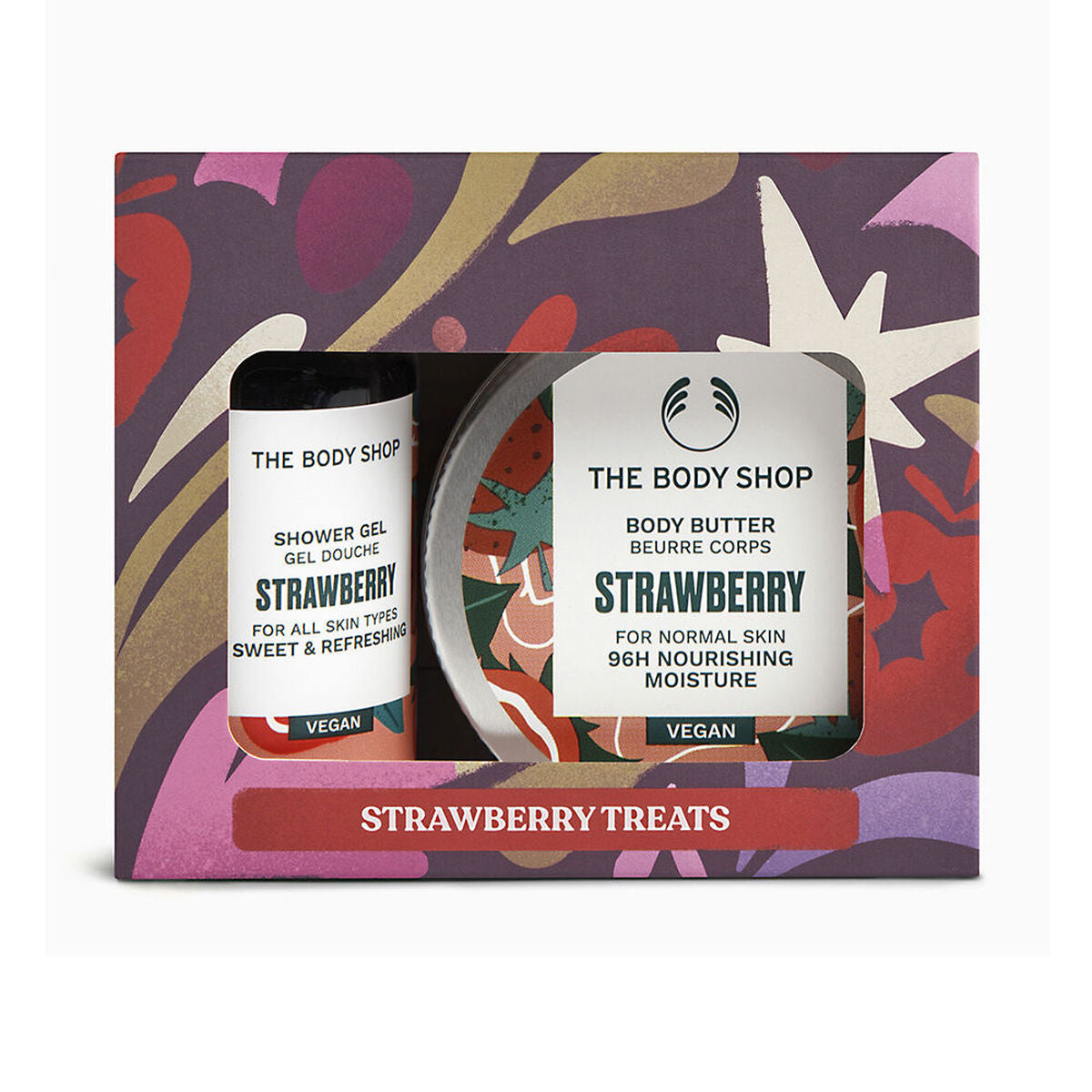 THE BODY SHOP STRAWBERRY SET 2 pc