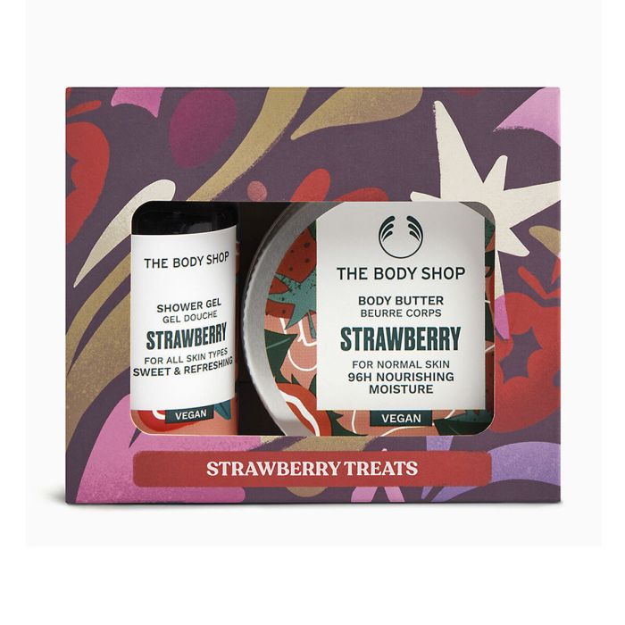 THE BODY SHOP STRAWBERRY SET 2 pc