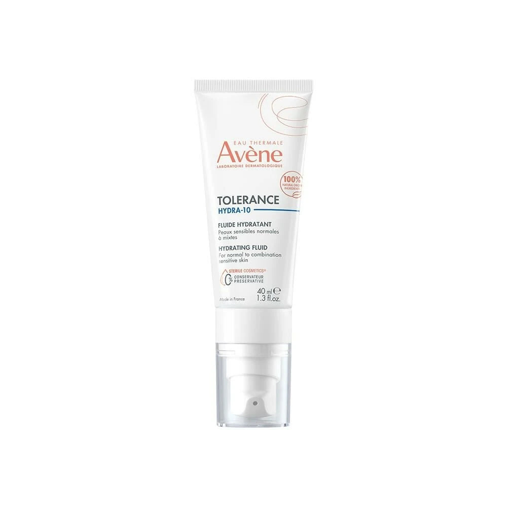 AVÈNE TOLERANCE HYDRA-10 fluido hidratante 100% natural 40 ml