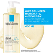 LA ROCHE POSAY LIPIKAR AP+ Cleansing Oil Anti-irritation Body Cleanser for Atopic Skin 400 ml