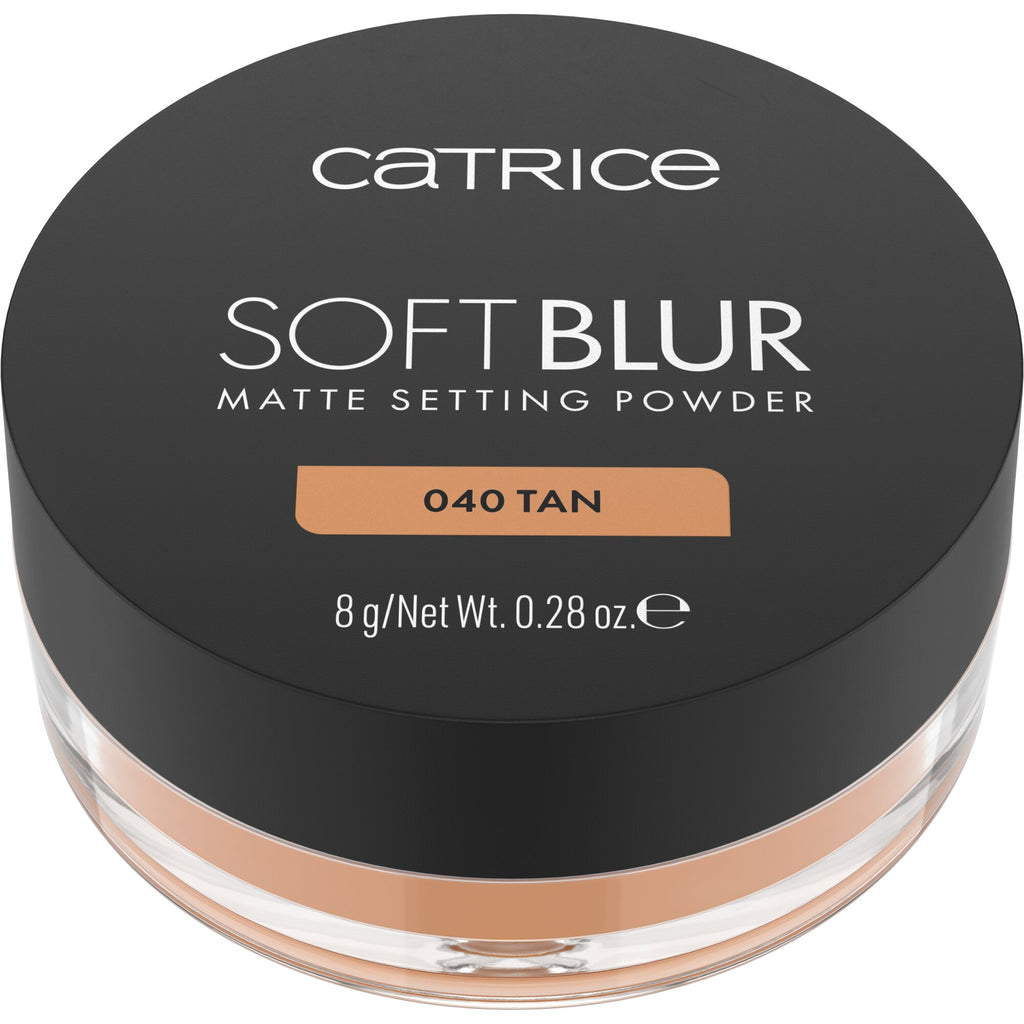 CATRICE SOFT BLUR mattifying setting powder #040-Tan 8 gr