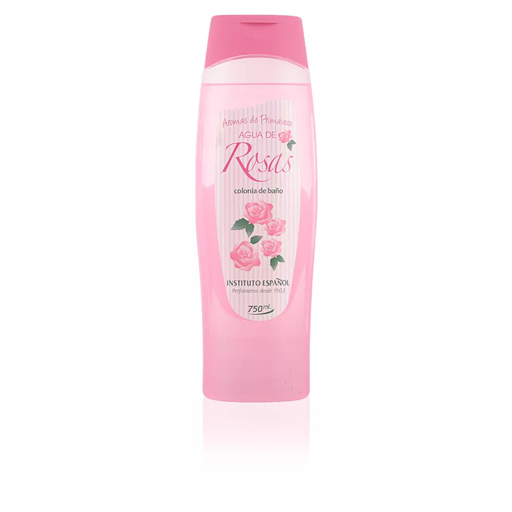 INSTITUTO ESPAÑOL ROSE WATER bath cologne 750 ml