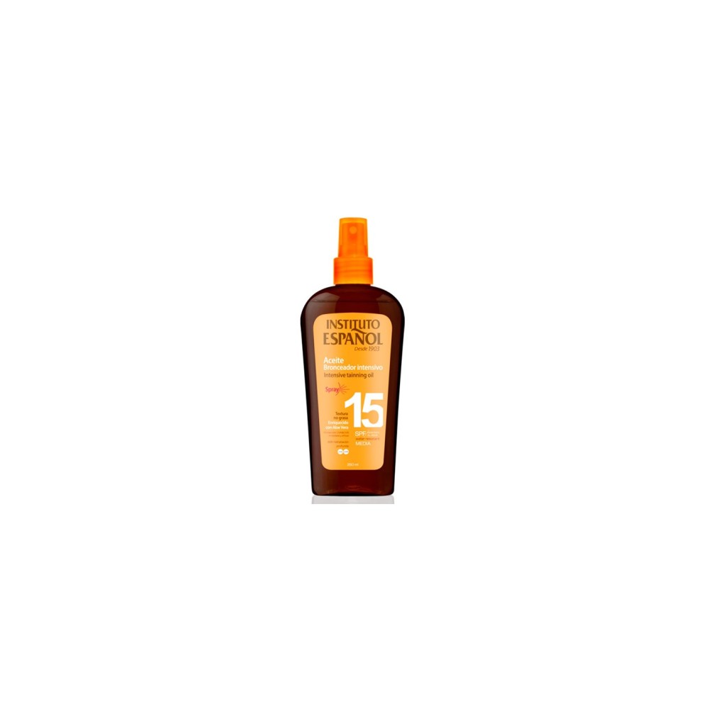 INSTITUTO ESPAÑOL SUNSCREEN intensive oil spray SPF15 250 ml