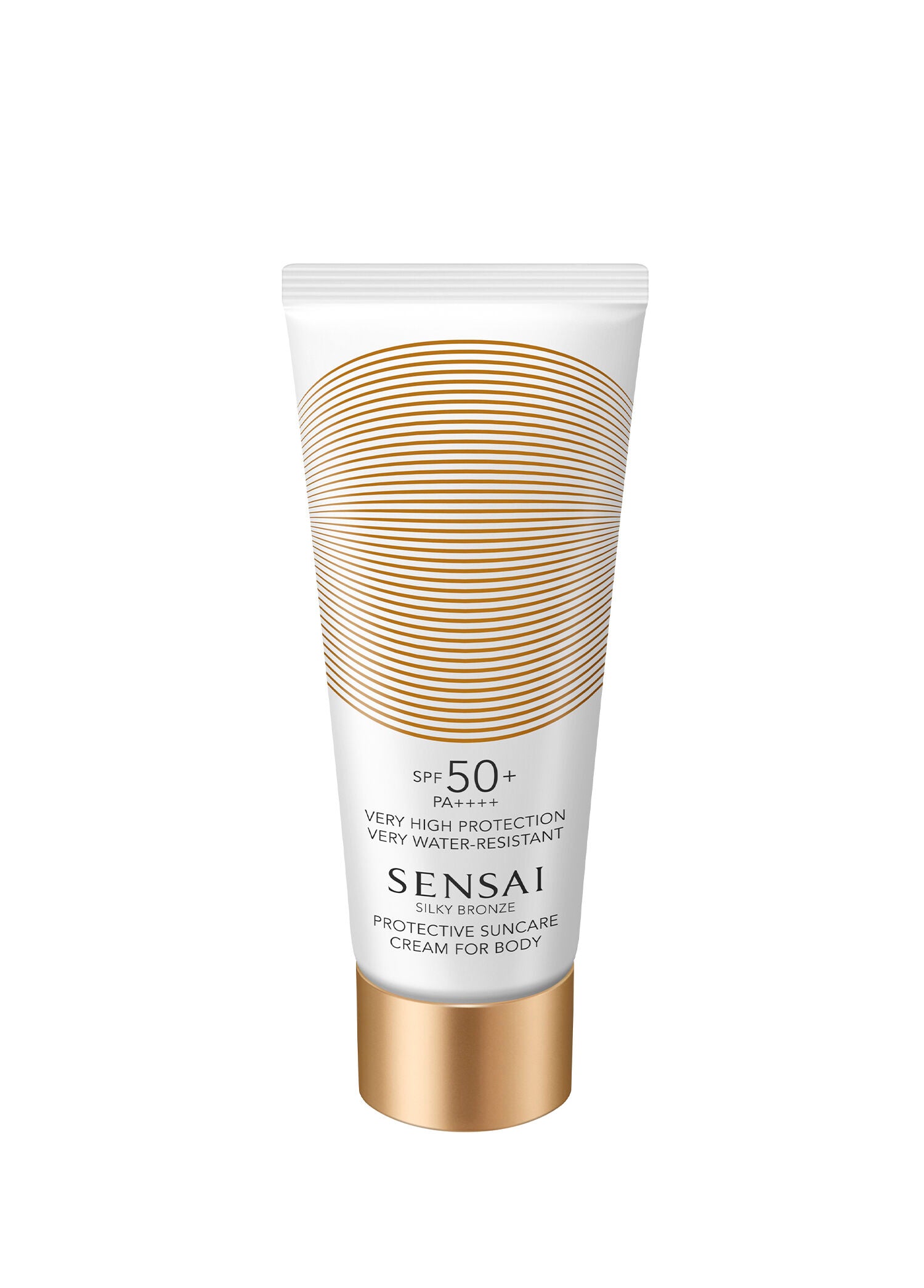 SENSAI SILKY BRONZE protective suncare cream for body SPF50+ 150 ml
