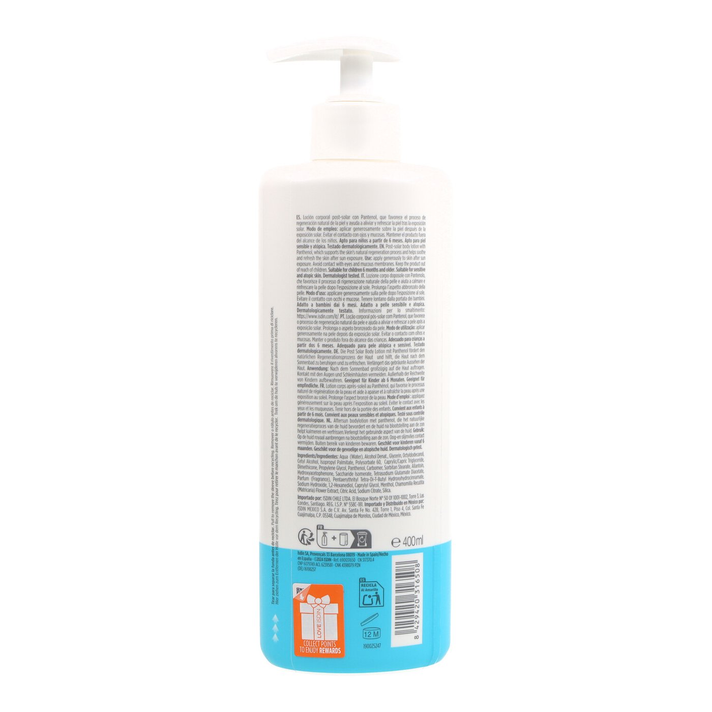 ISDIN POST-SUN after sun lotion 400 ml