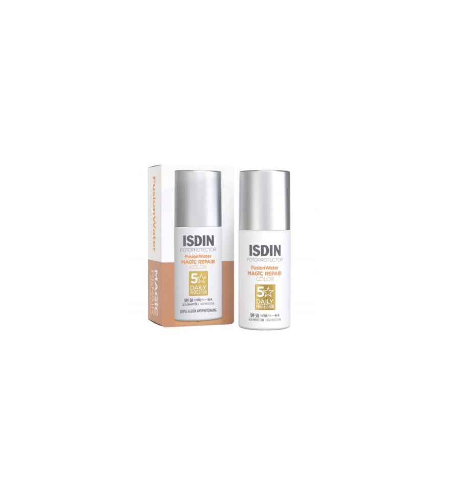 ISDIN PHOTO ULTRA age repair color fusion water SPF50 50 ml