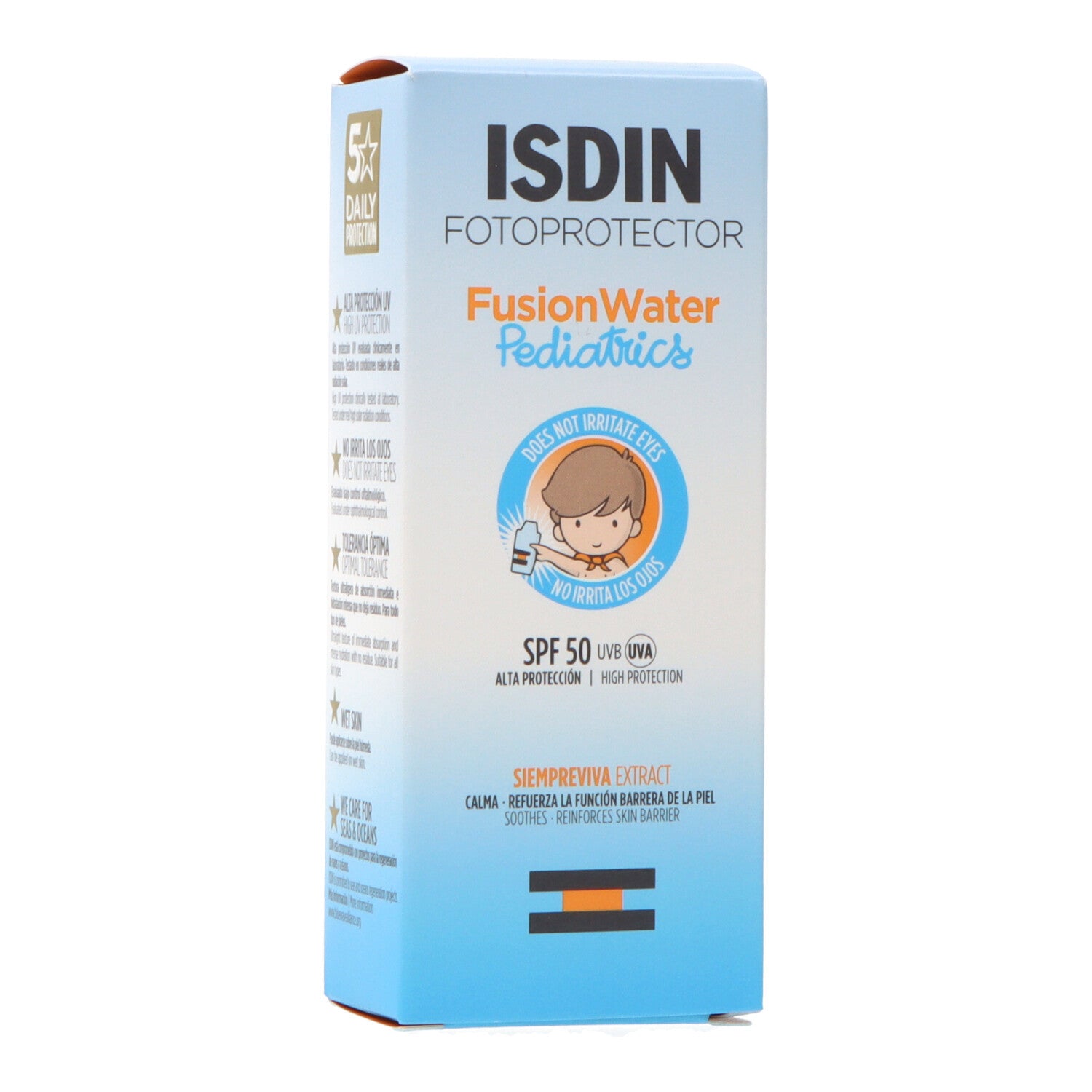 ISDIN PEDIATRICS fusion water SPF50 PHOTOPROTECTOR 50 ml