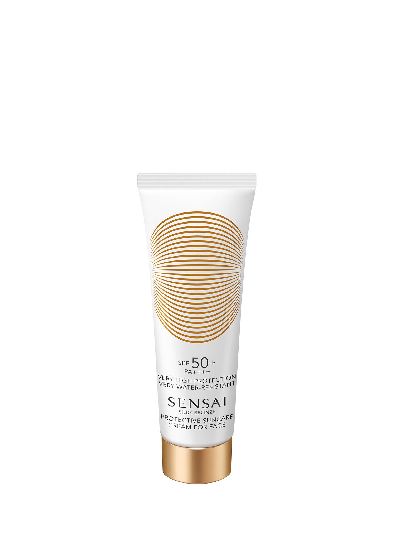 SENSAI SILKY BRONZE protective suncare cream for face SPF50+ 50 ml