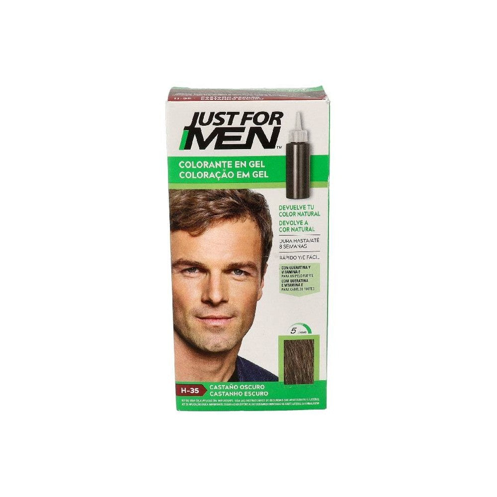 JUST FOR MEN COLORANT in shampoo #dark 30 ml