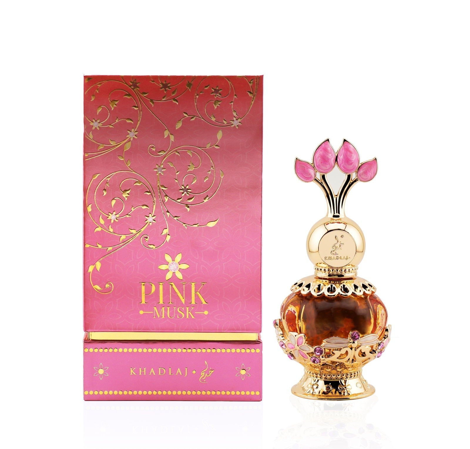 KHADLAJ PINK MUSK concentrated oil perfume 20 ml
