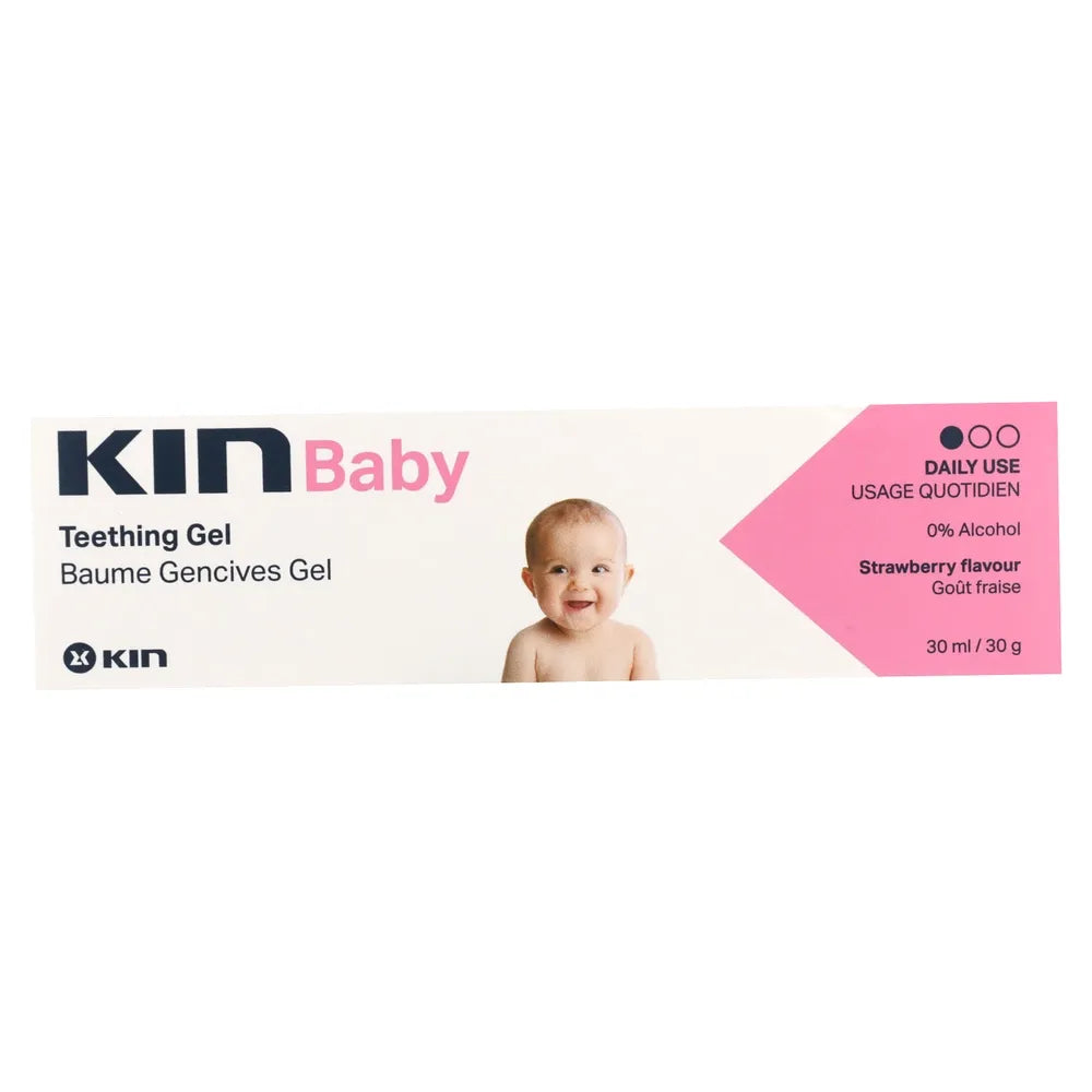 KIN BABY gel gum balm #strawberry 30 ml