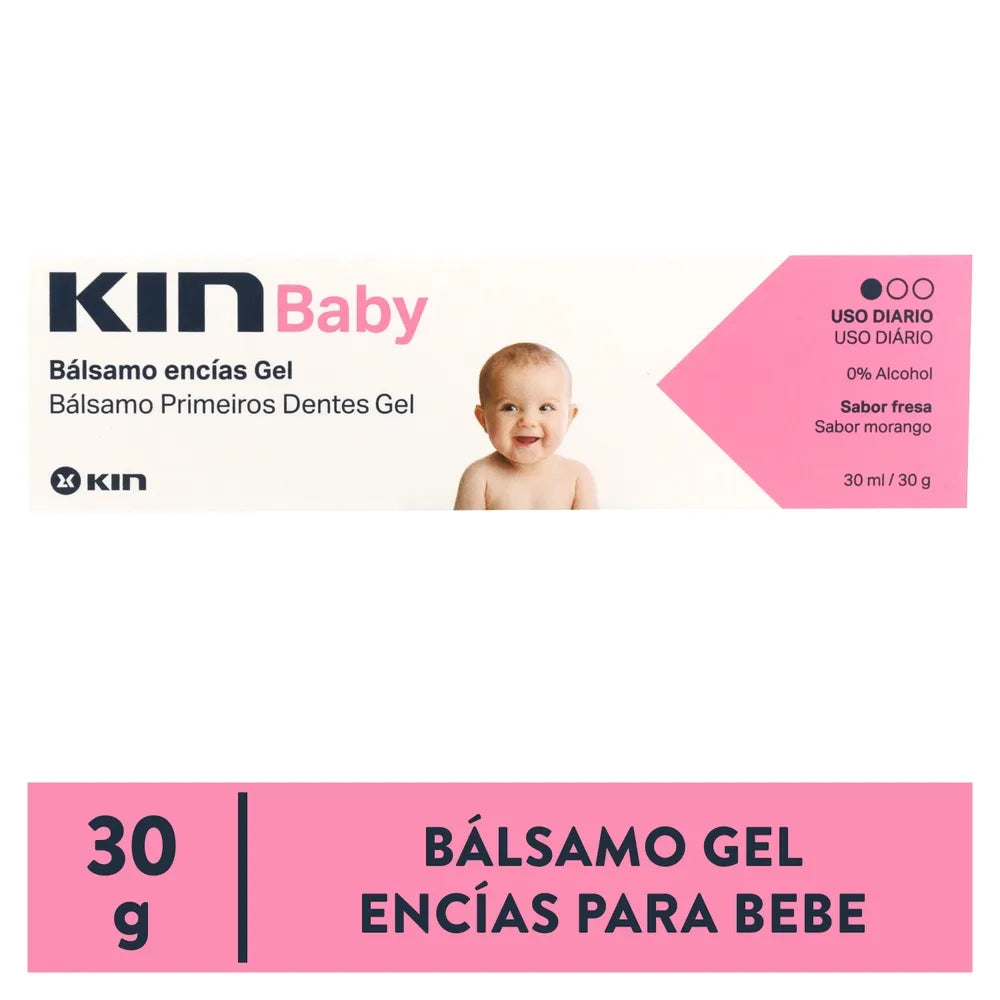 KIN BABY gel gum balm #strawberry 30 ml