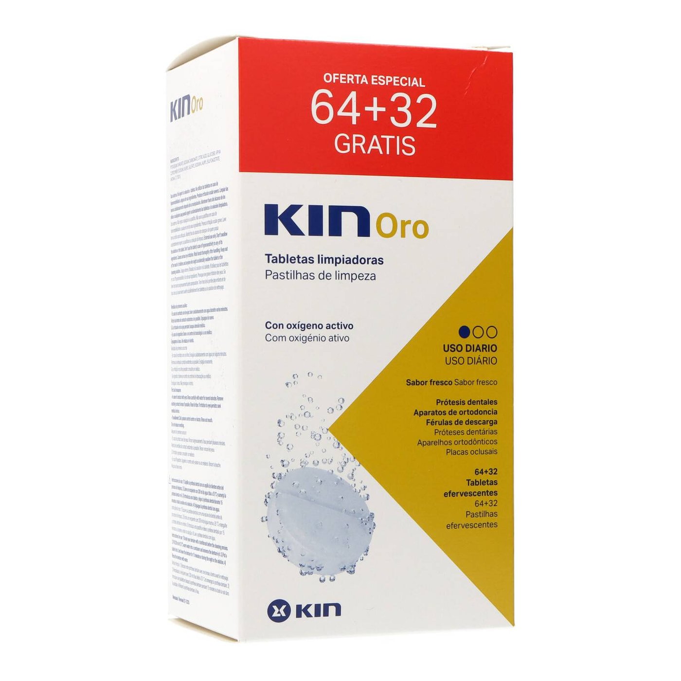 KIN ORO cleansing tablets 96 units