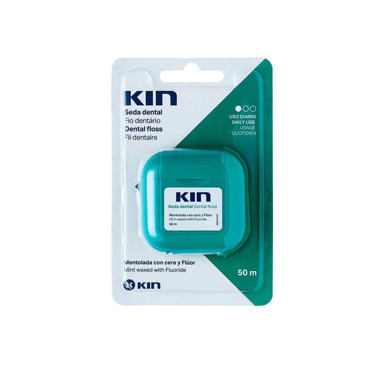 KIN seda dental con cera mentolada 50 ml