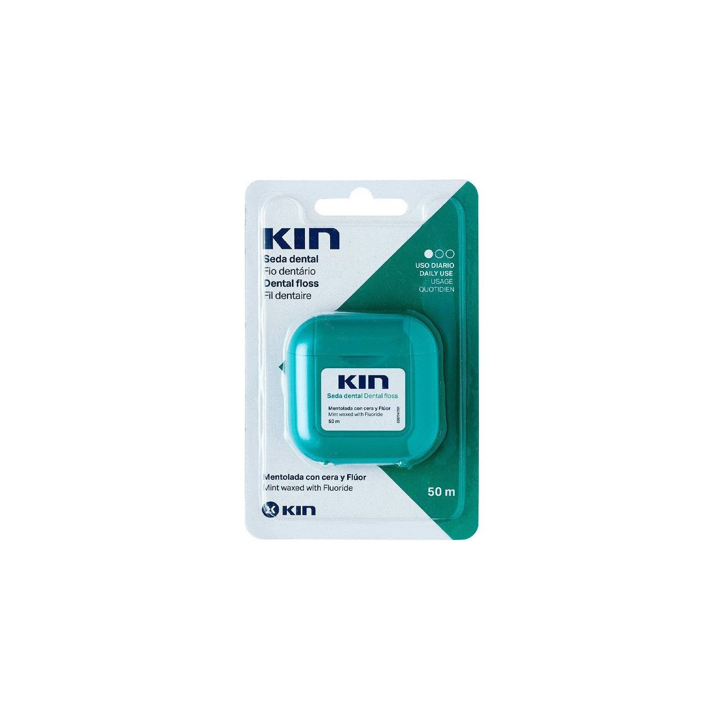 KIN seda dental con cera mentolada 50 ml