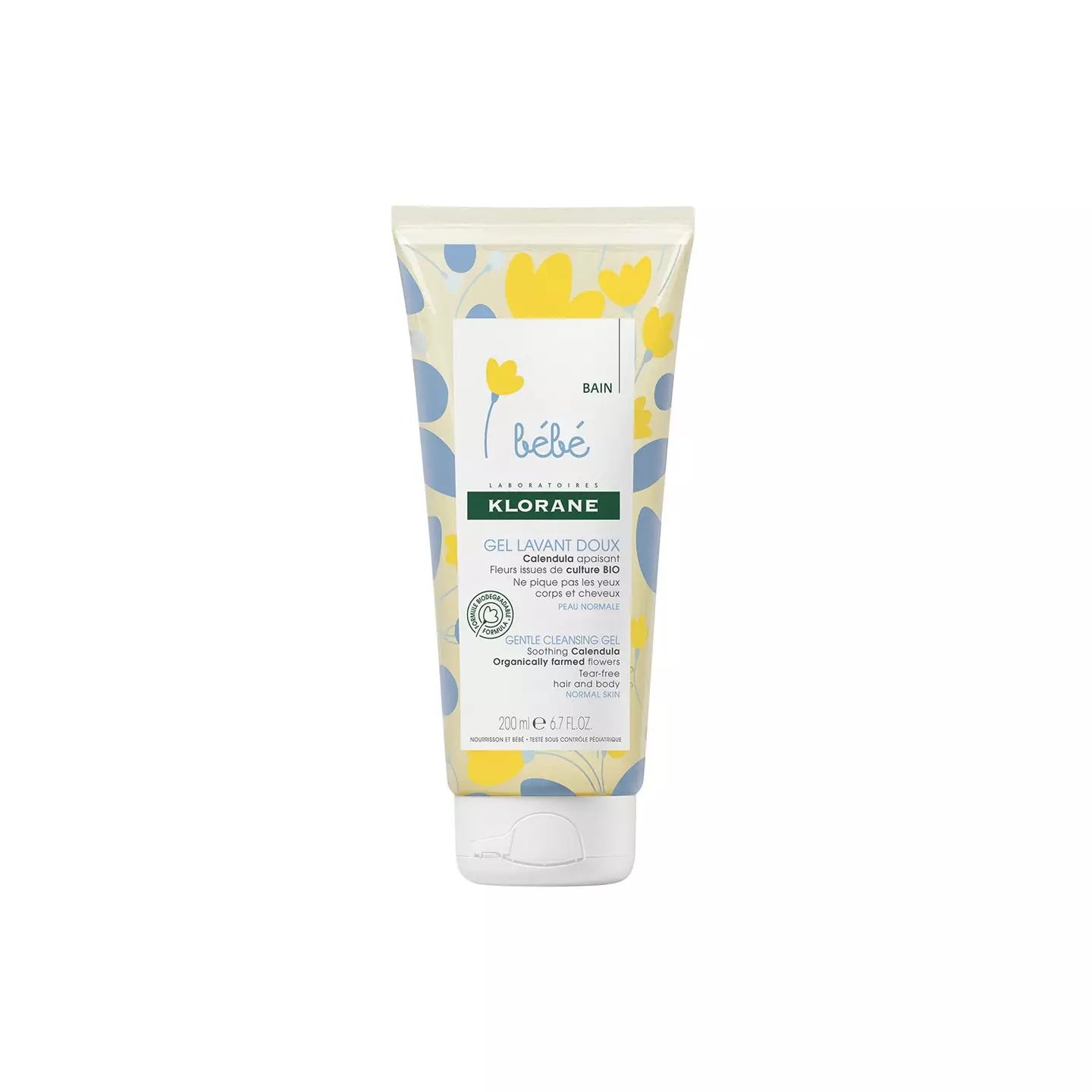 KLORANE BÉBÉ gentle cleansing gel 200 ml