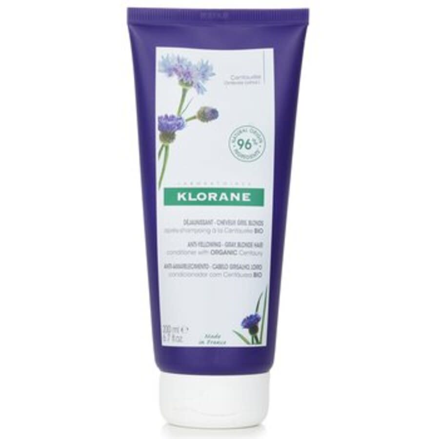 KLORANE A LA CENTAUREA BIO anti-yellowing conditioner for gray and blonde hair 150 ml
