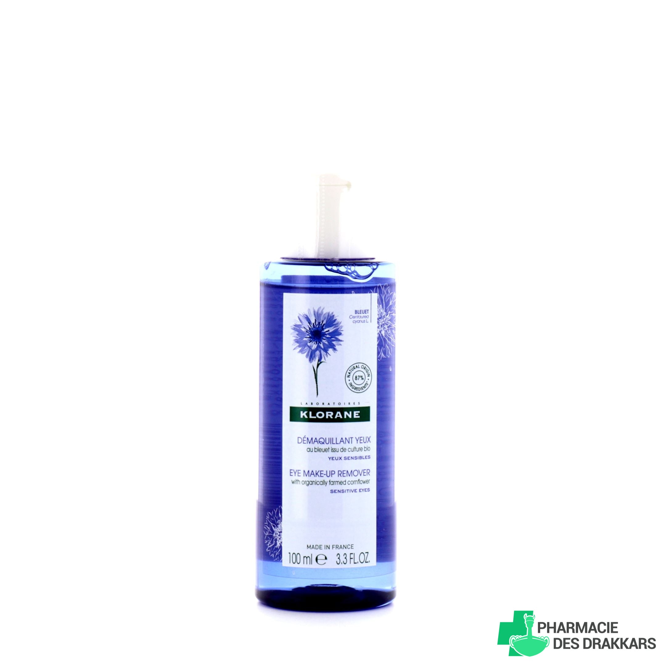 KLORANE ACIANO DE CULTIVO ECO desmaquillante ojos sensibles 100 ml