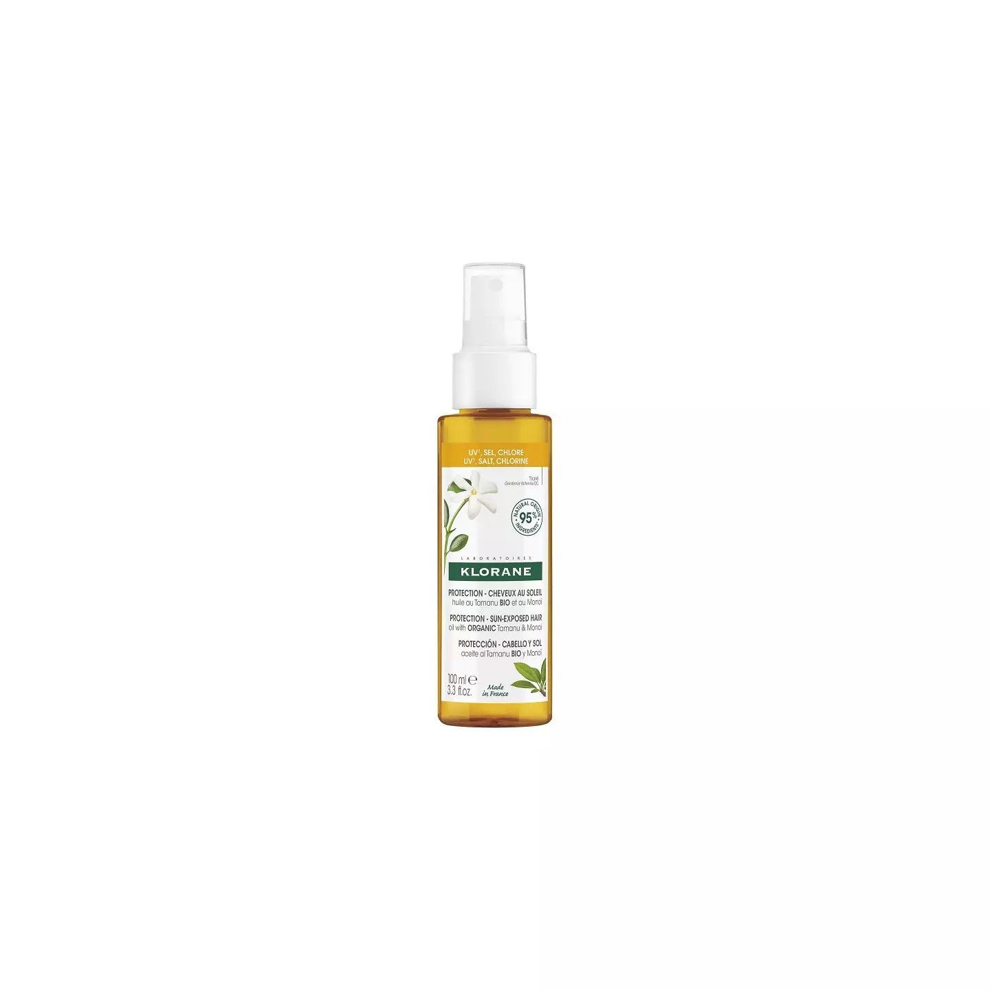 KLORANE POLYSIANES MONOÏ Y TAMANU BIO hair oil 100 ml
