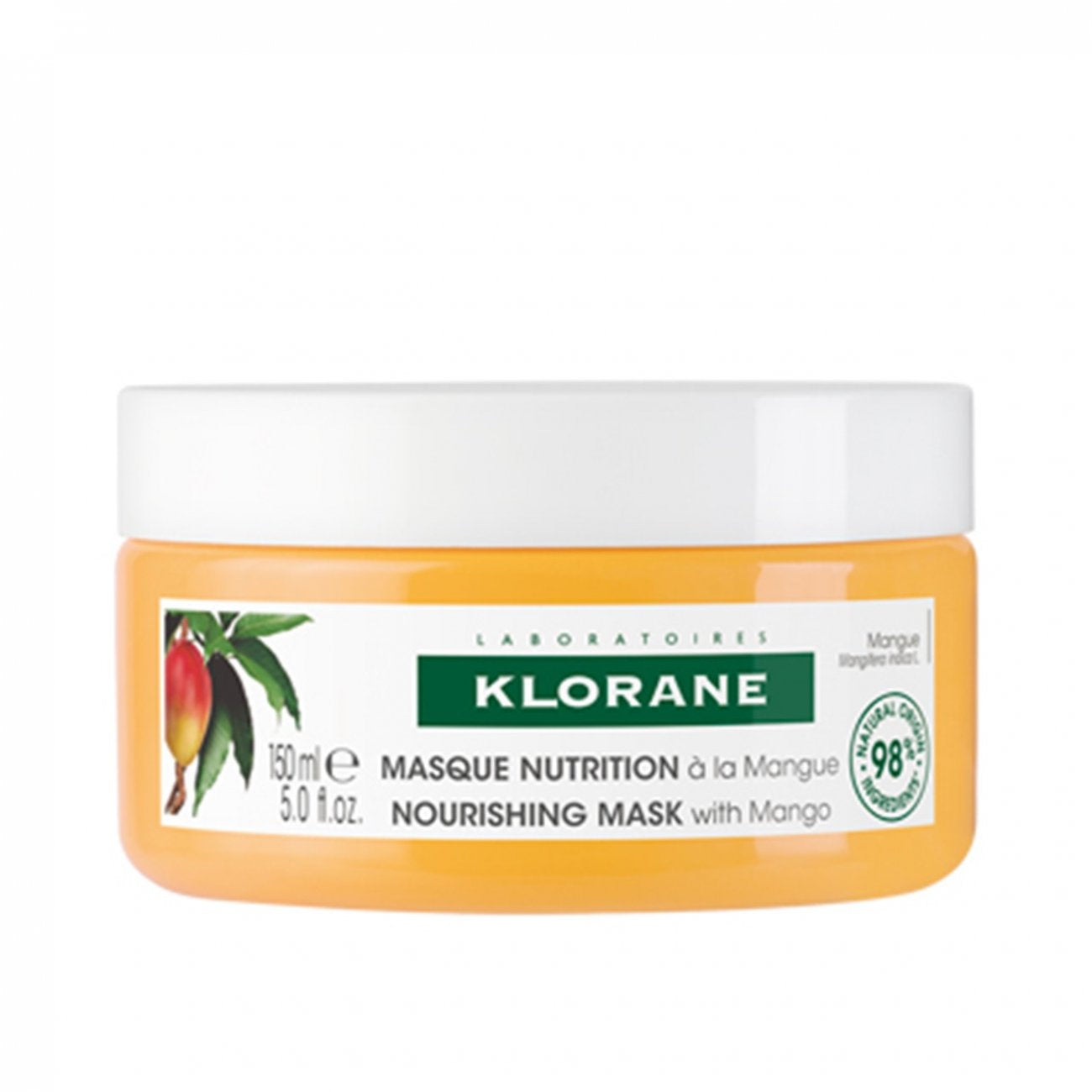 KLORANE AL MANGO nourishing mask for dry hair 150 ml