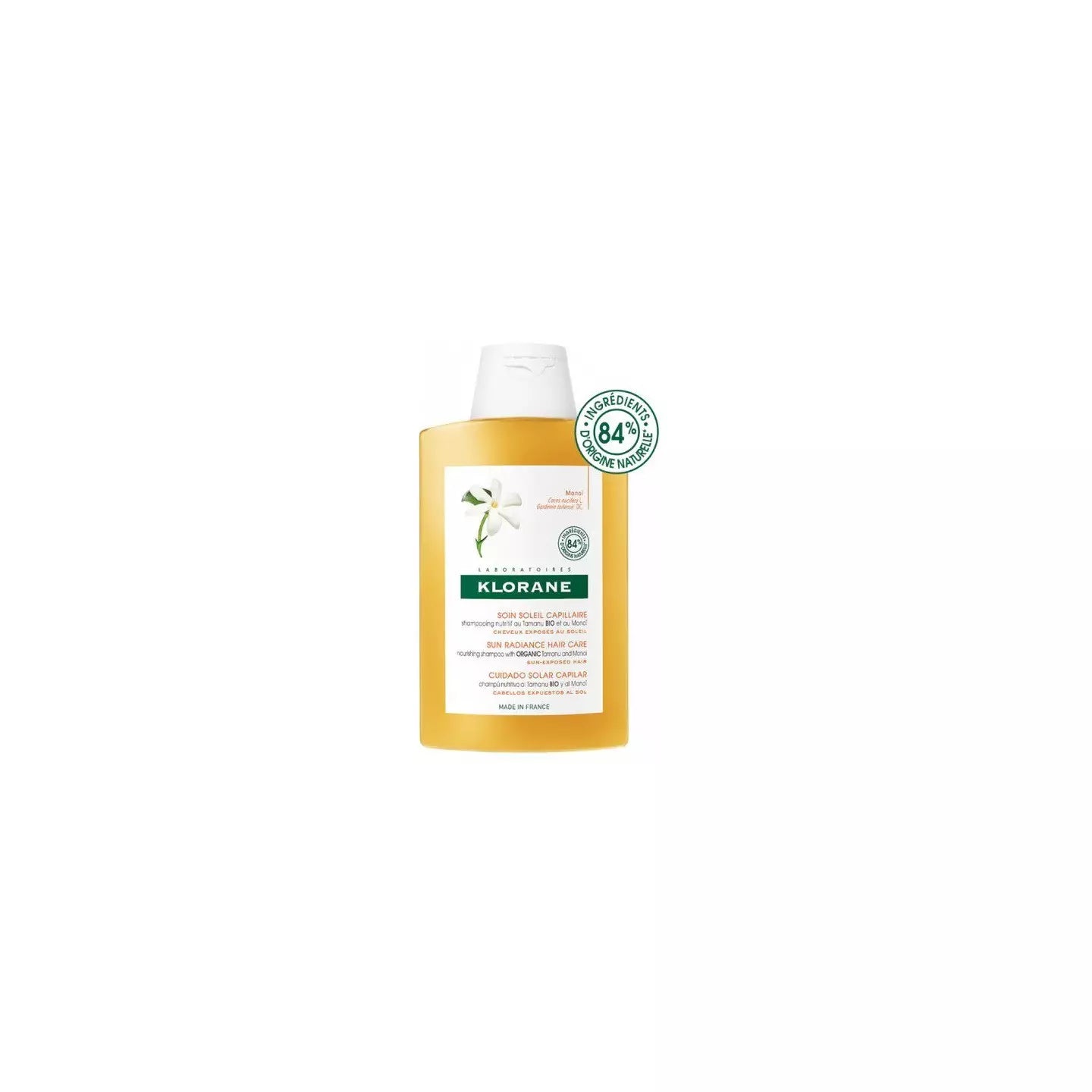 KLORANE POLYSIANES MONOÏ Y TAMANU BIO nourishing shampoo 200 ml