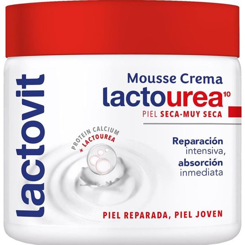 LACTOVIT LACTO-UREA MOUSSE CREME face &amp; body 400 ml