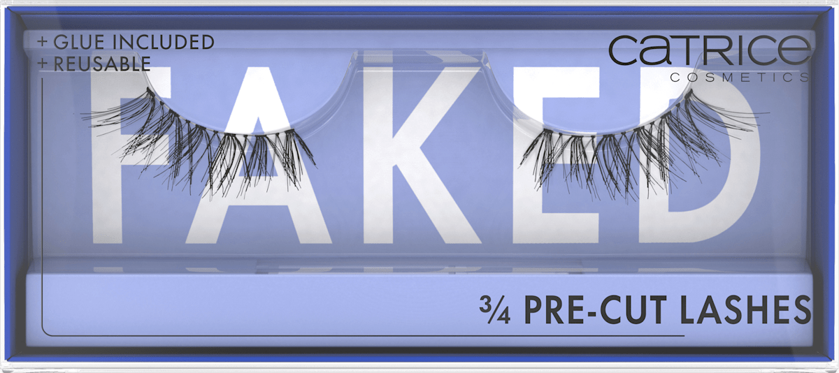 CATRICE FAKED 3/4 PRE-CUT artificial eyelashes 1 u