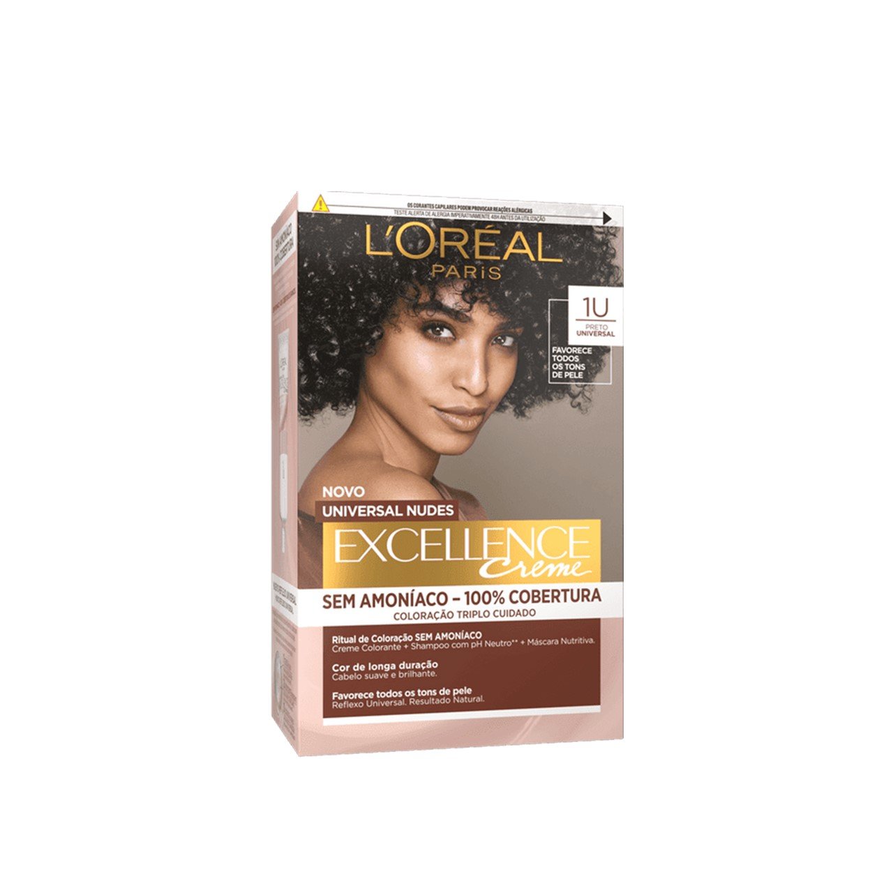 L'ORÉAL PARIS EXCELLENCE NUDES dye #1-black 5 u