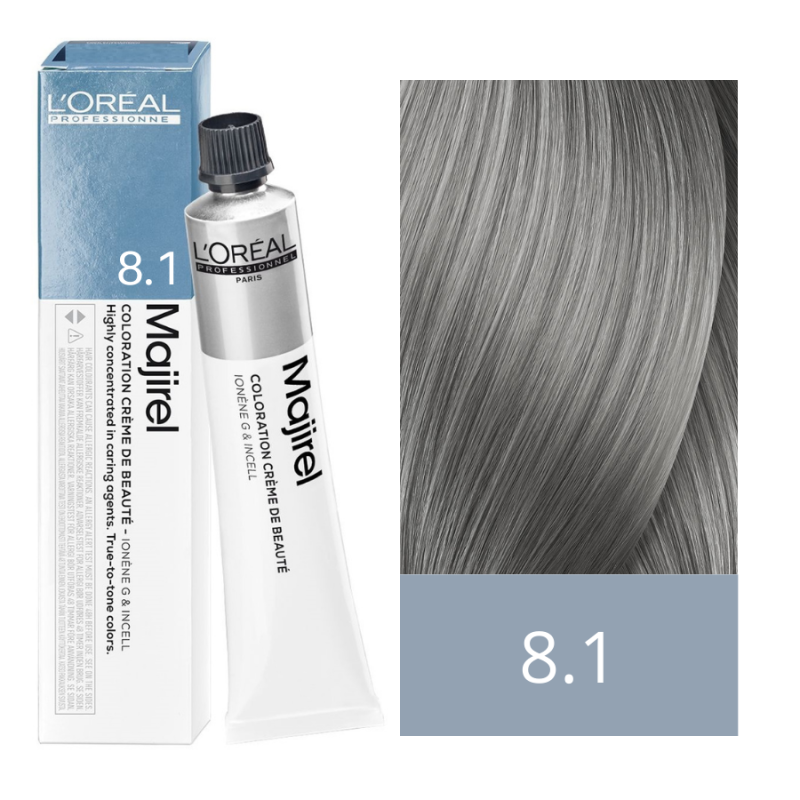 L'ORÉAL PROFESSIONNEL PARIS MAJIREL ionène g cream color #8.1 60 ml