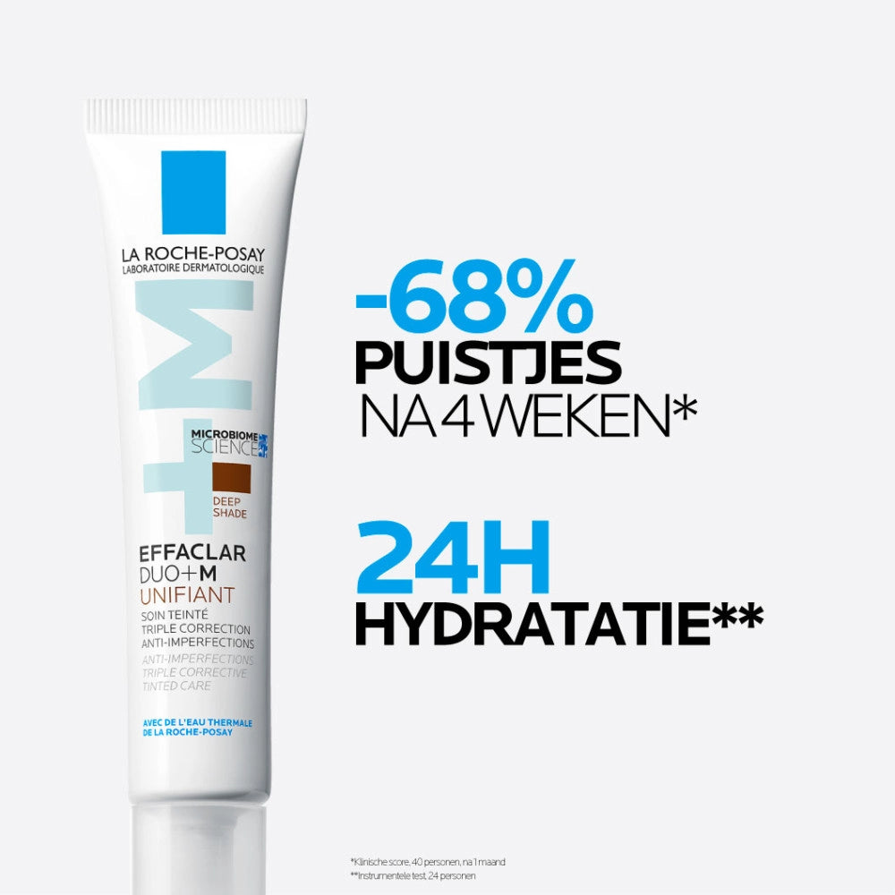 LA ROCHE POSAY EFFACLAR DUO+M UNIFIANT anti-blemish corrective cream #Deep 40 ml