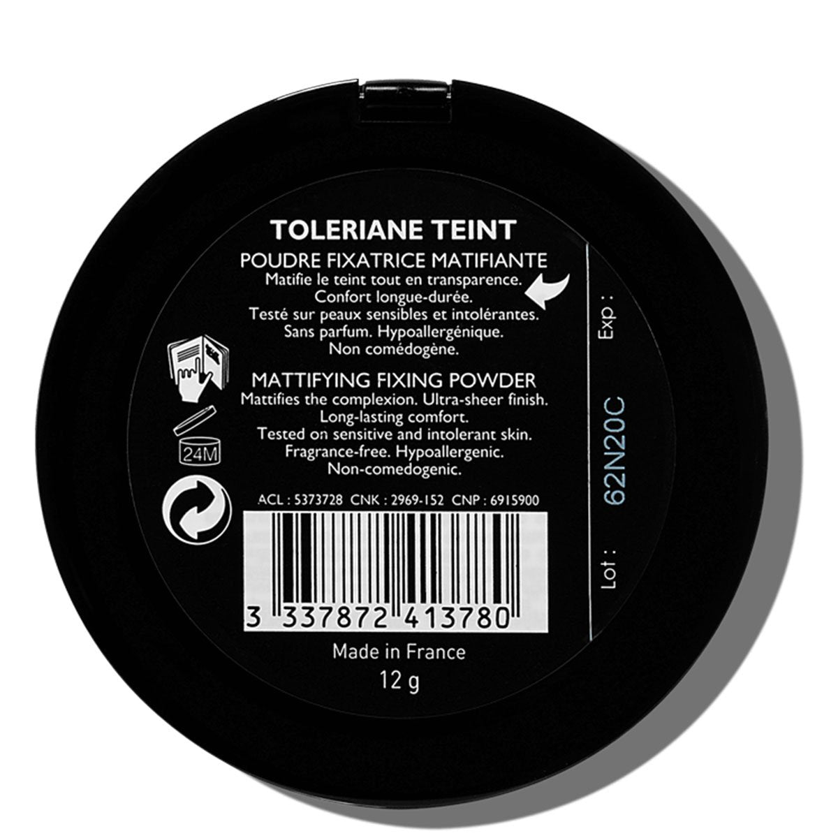 LA ROCHE POSAY TOLERIANE TEINT mattifying sun powder that enhances the natural tone 13 gr