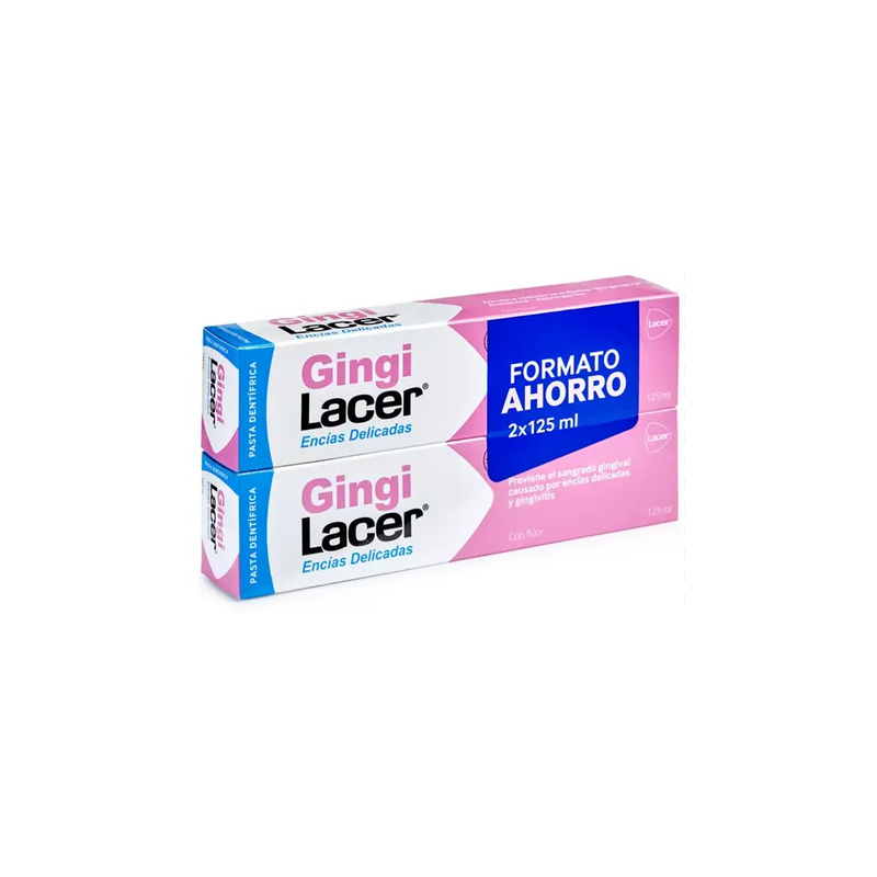 GINGILACER TOOTHPASTE PACK 2 x 125 ml