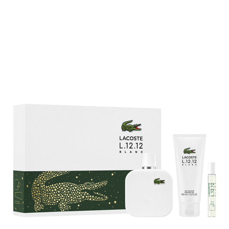 LACOSTE L.12.12 WHITE CASE 3 pcs