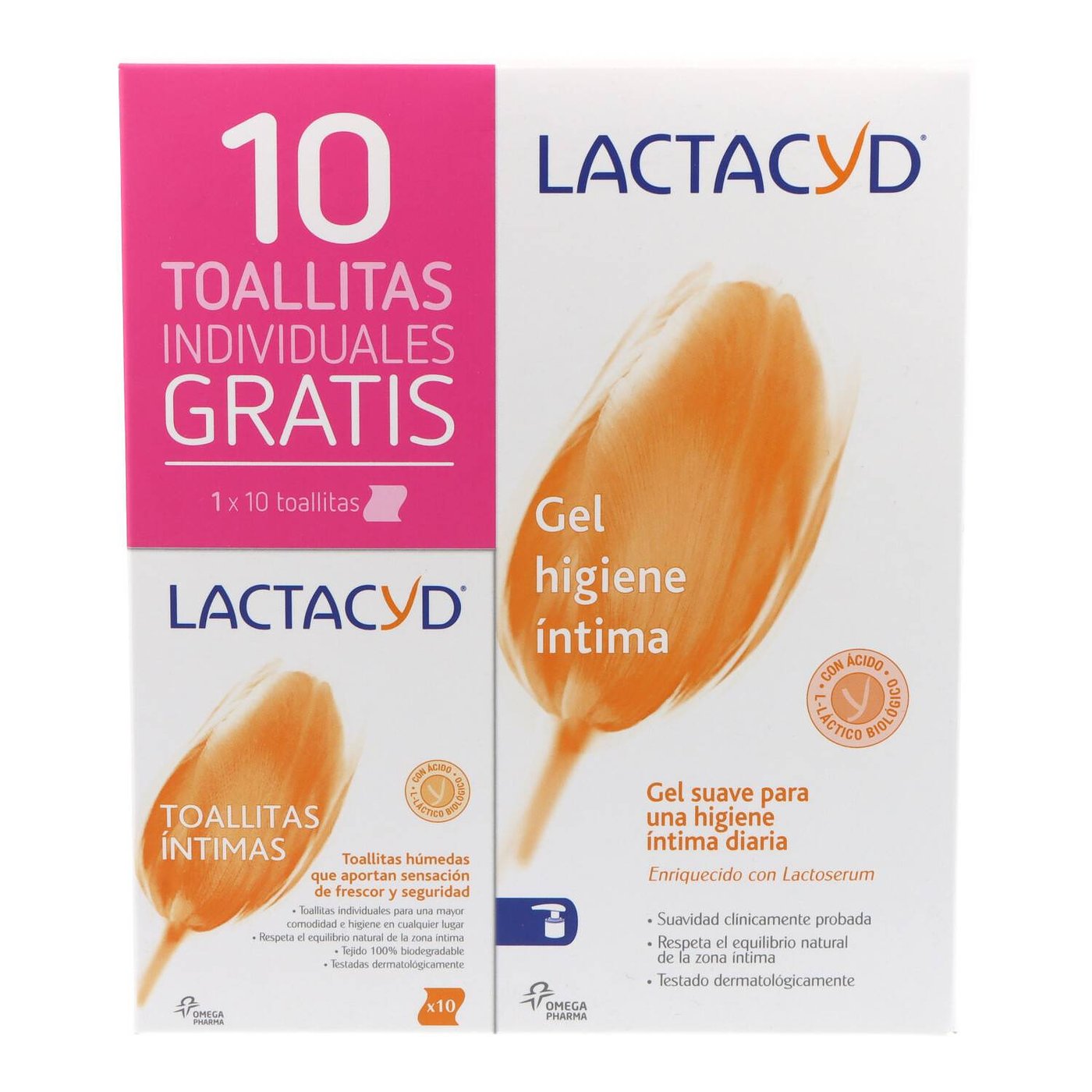 LACTACYD SOFT GEL LOT 2 pcs