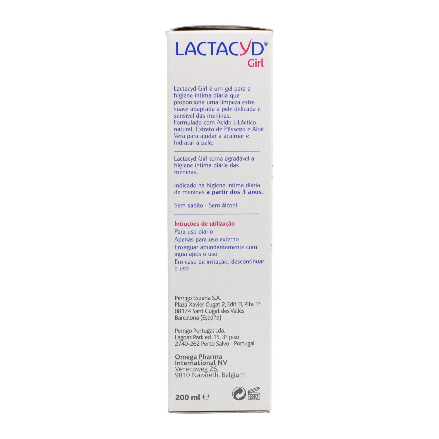 LACTACYD PEDIATRIC intimate hygiene gel 200 ml