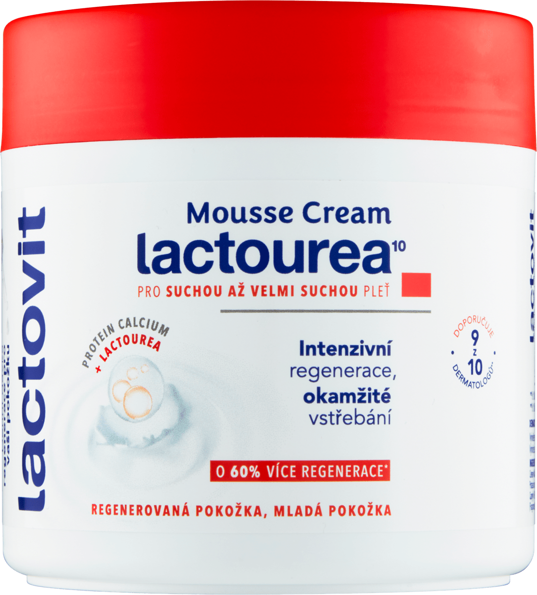 LACTOVIT LACTO-UREA MOUSSE CREME face &amp; body 400 ml