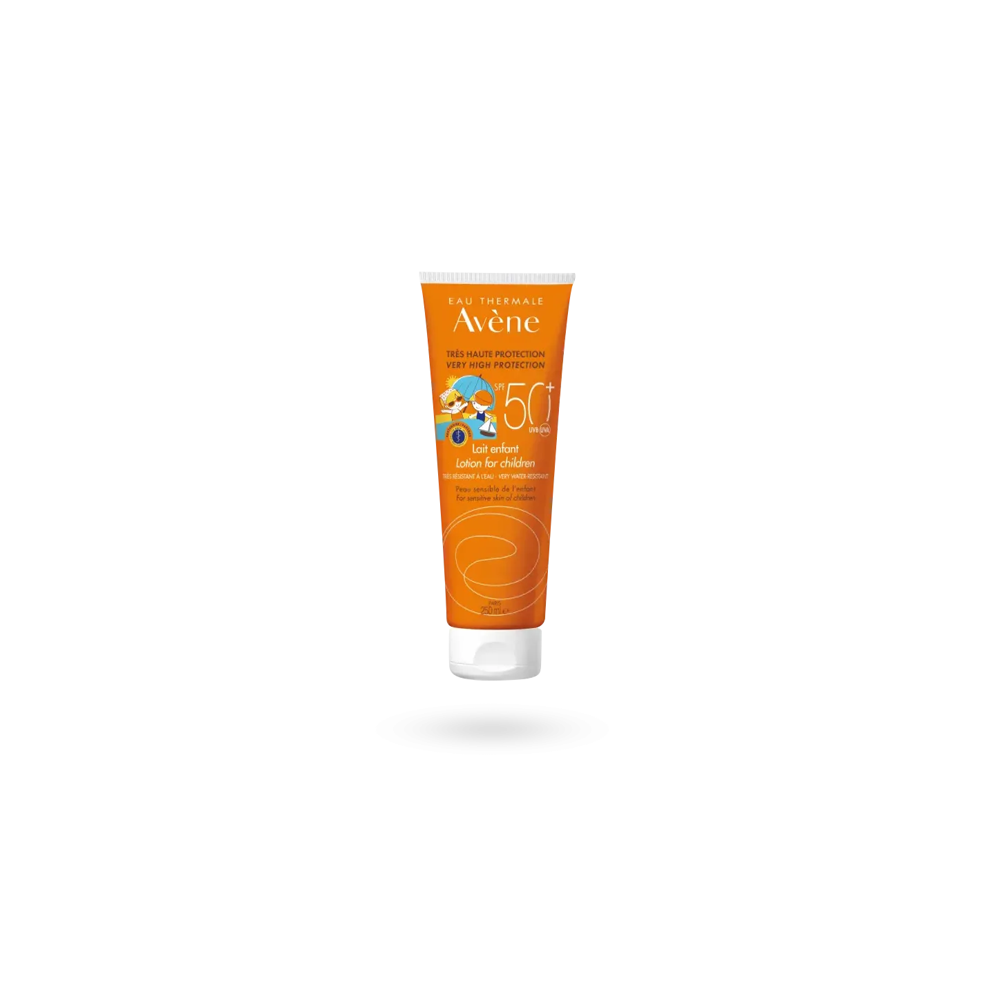 AVÈNE SOLAIRE HAUTE PROTECTION leche niños SPF50+ 250 ml