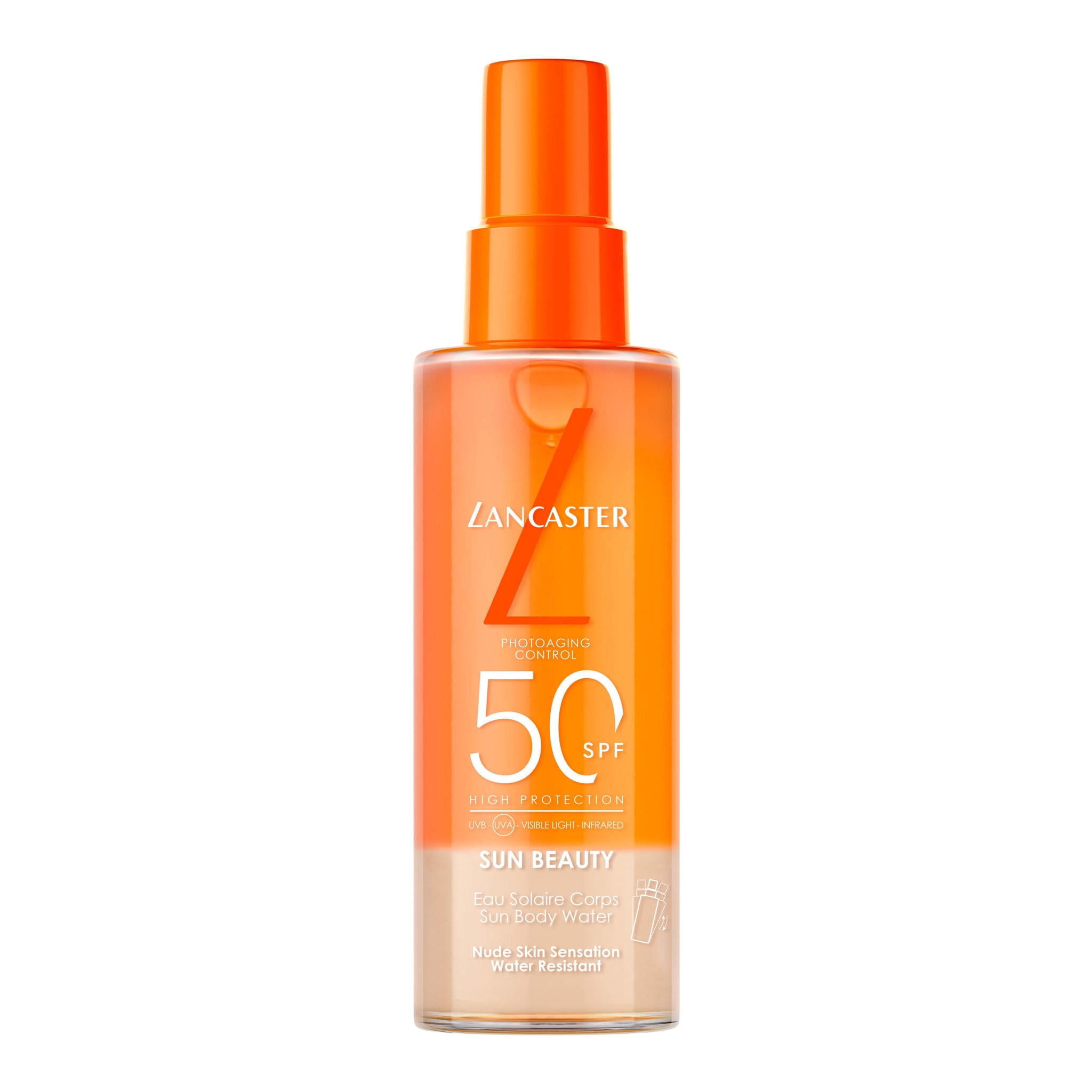 LANCASTER SUN BEAUTY solar body water SPF50 150 ml