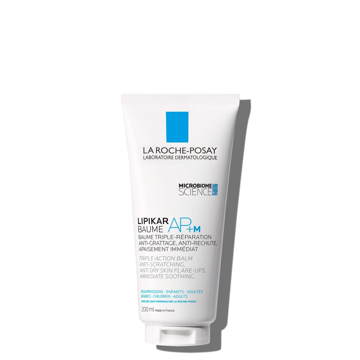 LA ROCHE POSAY LIPIKAR BAUME AP+M CARTON TUBE soothing moisturizing body balm for atopic skin 200 ml