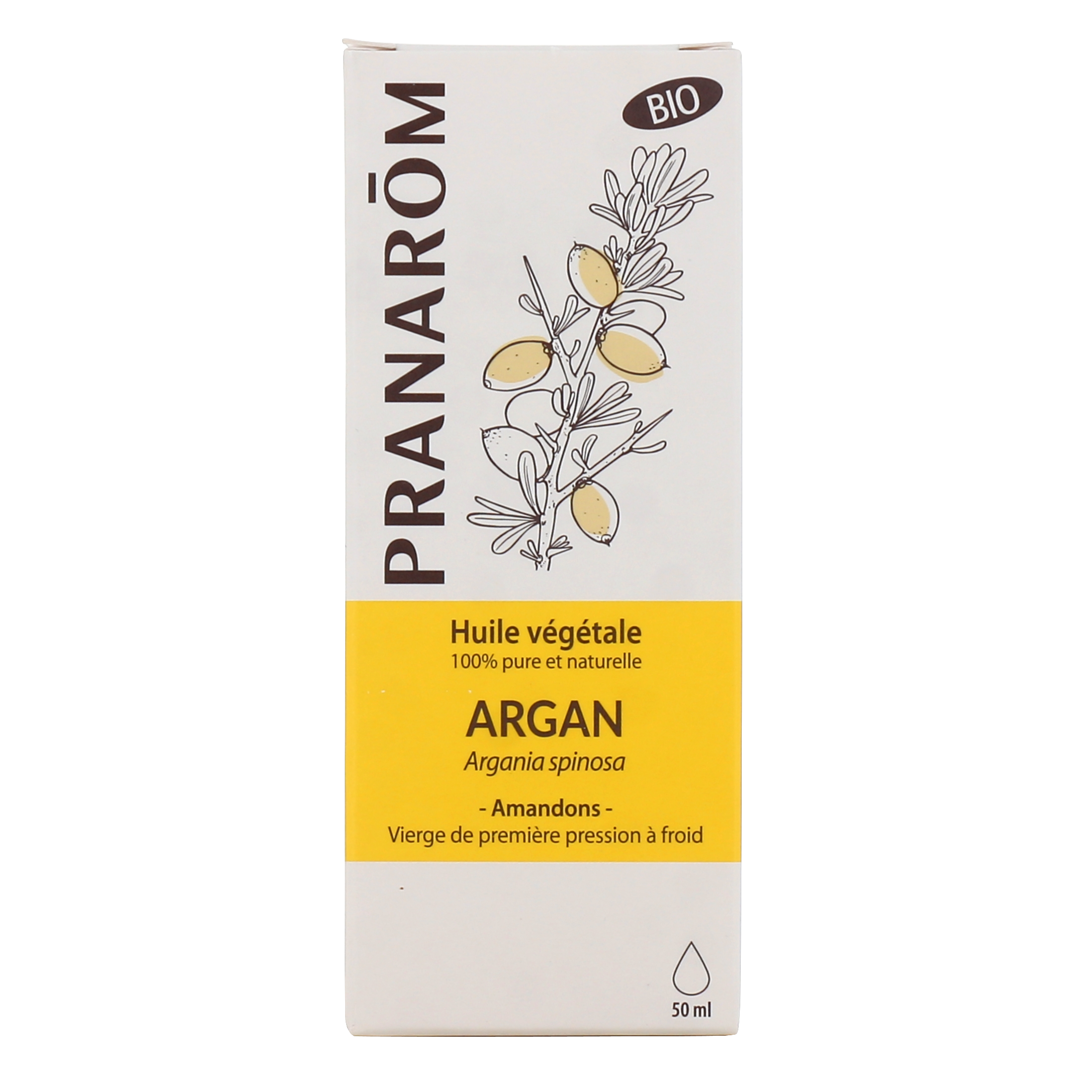 PRANARÔM VEGETABLE OIL #argan bio 50 ml