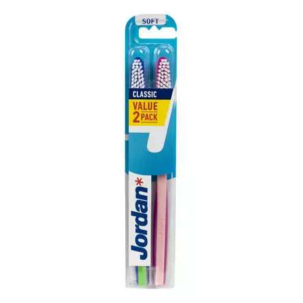 JORDAN CLASSIC cepillo dental #suave 2 u