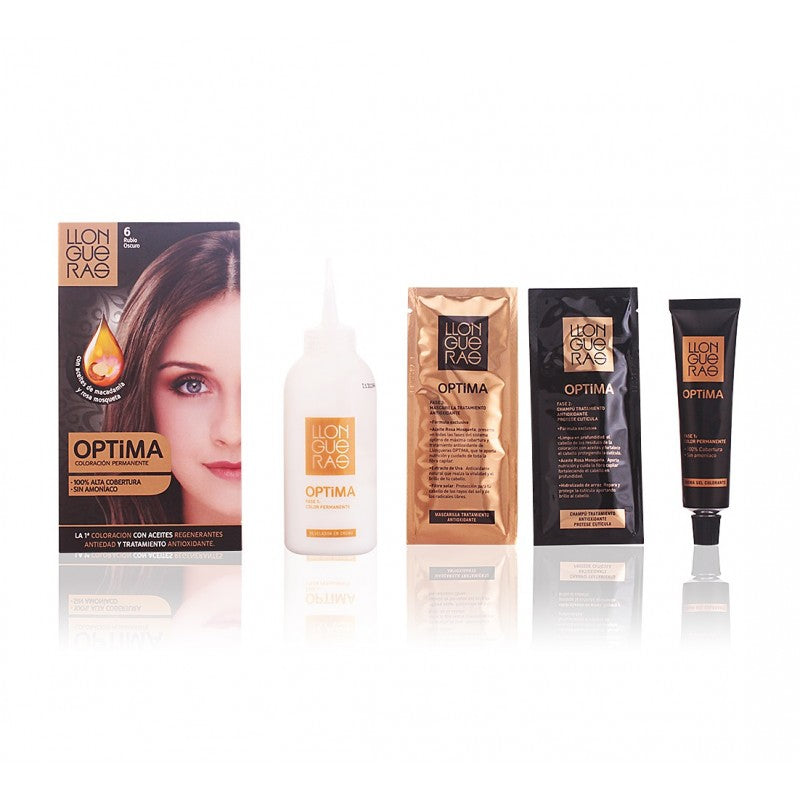 LLONGUERAS OPTIMA hair colour #6-deep blond 1 u