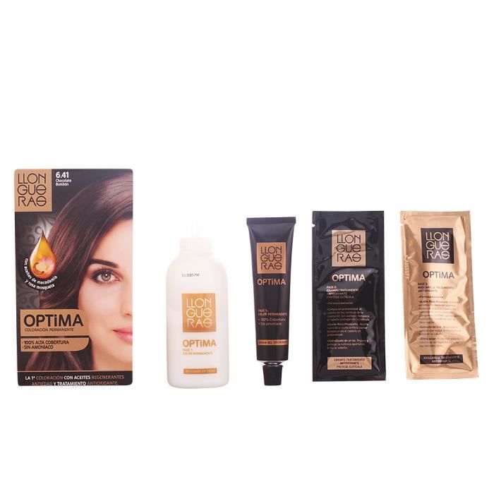 LLONGUERAS OPTIMA hair colour #6.41-bombón chocolate 1 u