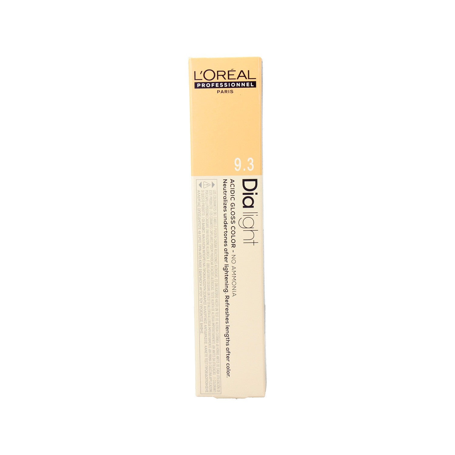 L'ORÉAL PROFESSIONNEL PARIS DIA LIGHT gel-creme acide sans amoniaque #9,3 50 ml