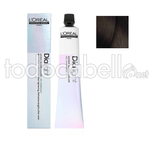 L'ORÉAL PROFESSIONNEL PARIS DIA LIGHT gel-creme acide sans amoniaque #5,8 50 ml