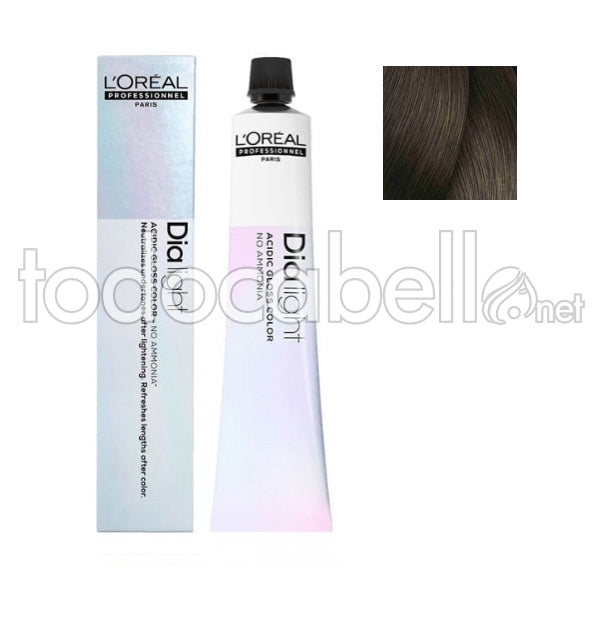 L'ORÉAL PROFESSIONNEL PARIS DIA LIGHT gel-creme acide sans amoniaque #6 50 ml
