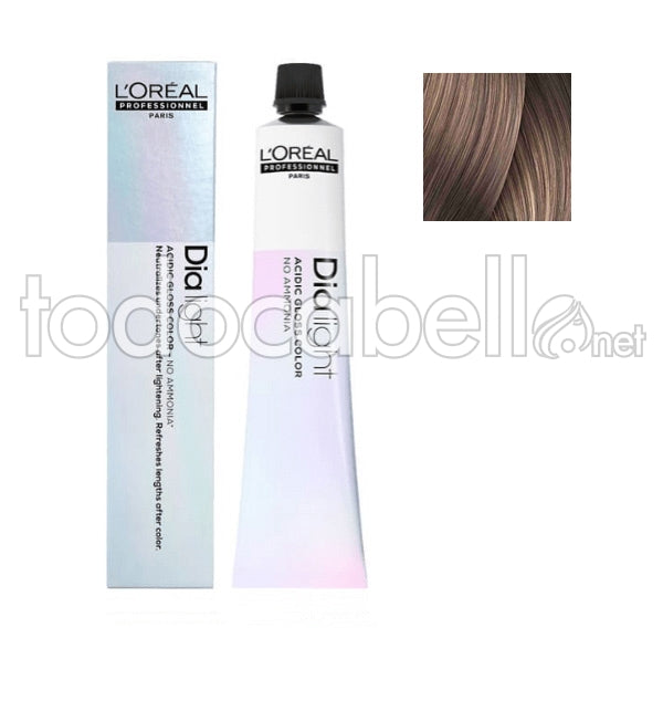 L'ORÉAL PROFESSIONNEL PARIS DIA LIGHT gel-creme acide sans amoniaque #8,21 50 ml