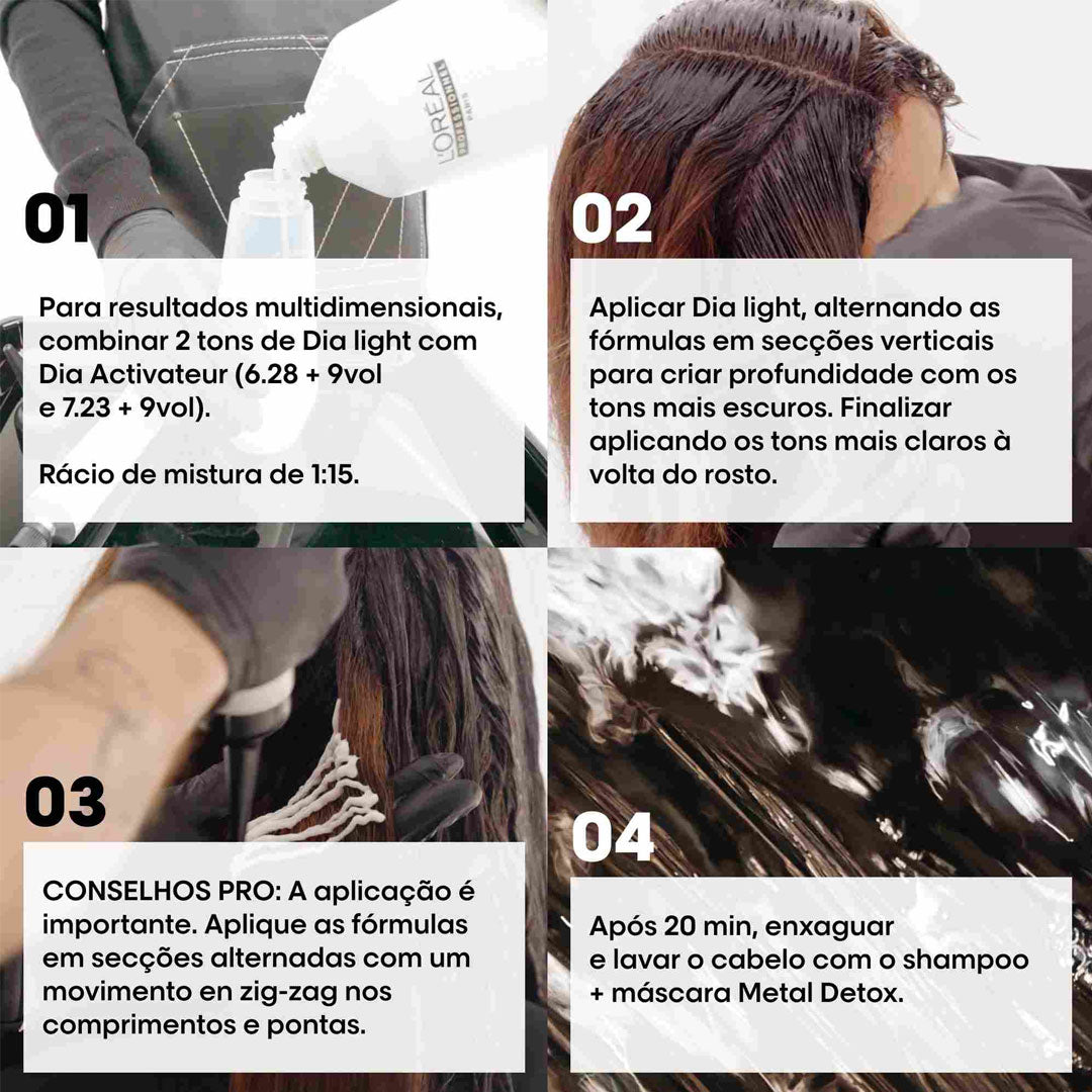 L'ORÉAL PROFESSIONNEL PARIS DIA LIGHT gel-creme acide sans ammoniaque #9.11 60 ml